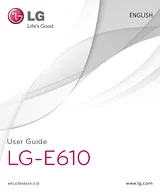 LG E610 사용자 매뉴얼