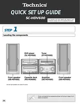 Panasonic sc-hdv600 Operating Guide