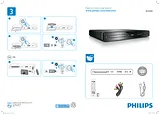 Philips BDP5000/12 Guide D’Installation Rapide