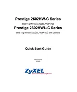 ZyXEL Communications 2602HW-C Справочник Пользователя