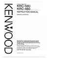 Kenwood KRC-580 Manual De Usuario