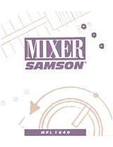 Samson MPL 1640 Справочник Пользователя