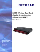 Netgear WNDR3800 ユーザーズマニュアル