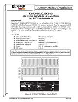 Scheda Tecnica (KVR266X72C25K8/4G)