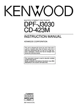 Kenwood CD-423M Manual De Usuario