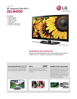 LG 26LN4500 产品宣传页