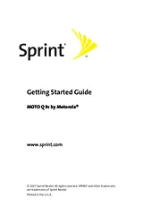Motorola Q 9c Manuale Utente