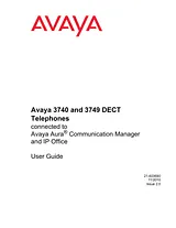 Avaya 3749 Guía Del Usuario