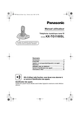 Panasonic KXTG1102SL Guía De Operación