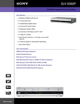 Sony ht-v3000dp Guide De Spécification