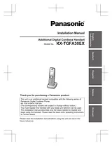 Panasonic KXTGFA30EX Mode D’Emploi