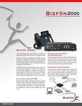 Bizfon 2000 Fiche De Données