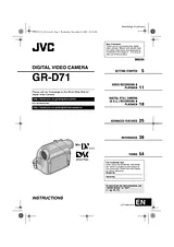 JVC GR-D71 Справочник Пользователя