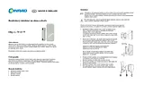 ABUS Wireless door alarm Max. range (open field) 100 m WD-101 Datenbogen
