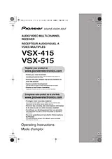 Pioneer VSX-415 Manuel D’Utilisation