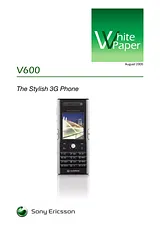 Sony Ericsson V600 Справочник Пользователя