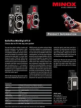 Minox DCC Rolleiflex AF 5.0 60650 产品宣传页
