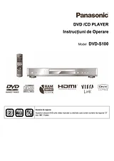 Panasonic DVDS100 Operating Guide