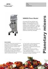 Electrolux XBMF20S5 User Manual