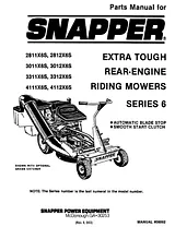 Snapper 2811X6S 用户手册