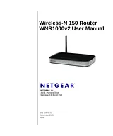 Netgear WNR1000 – 2VCNAS - N150 Wireless Router ユーザーズマニュアル