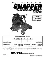 Snapper 421823BVE Benutzerhandbuch