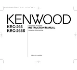 Kenwood KRC-265S Manual Do Utilizador