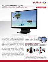 Viewsonic VX2370SMH-LED 产品宣传页