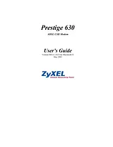 ZyXEL Communications Prestige 630 ユーザーズマニュアル