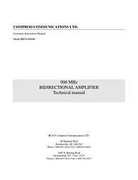 Comprod Communications Ltd BDA896940 Manual De Usuario