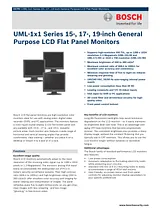 Bosch uml-151 Guide De Spécification