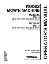 Woods Equipment MZ2252K Manual Do Utilizador
