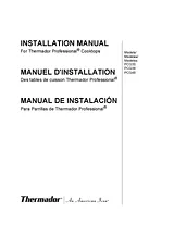 Thermador PCG364NL Installation Instruction