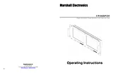 Marshall electronic V-R1042DP-DVI Manual Do Utilizador