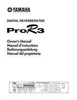 Yamaha ProR3 Manual Do Utilizador