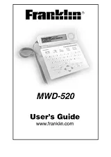 Franklin mwd-520 사용자 가이드