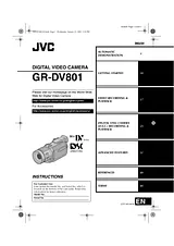 JVC GR-DV801 사용자 설명서