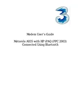Motorola A835 Справочник Пользователя