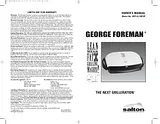 George Foreman GRP4 User Manual