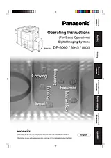 Panasonic DP-8060 Справочник Пользователя