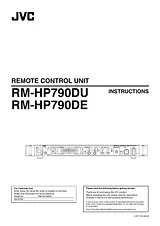JVC RM-HP790DU ユーザーズマニュアル
