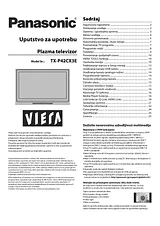 Panasonic TXP42CX3E Operating Guide