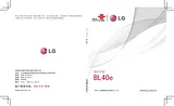 LG BL40E Manuel D’Utilisation