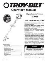 Troy-Bilt TB70SS Benutzerhandbuch