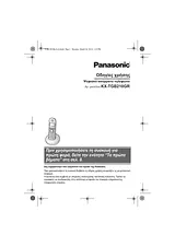 Panasonic KXTGB210GR Operating Guide