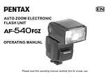 Pentax AF-540FGZ ユーザーズマニュアル
