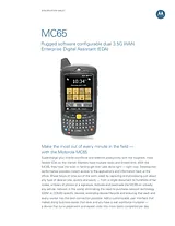 Zebra MC65 MC659B-PD0BSF00100 User Manual