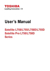 Toshiba L750D User Manual