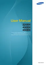 Samsung 400BX Справочник Пользователя