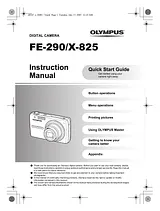 Olympus X-825 User Manual